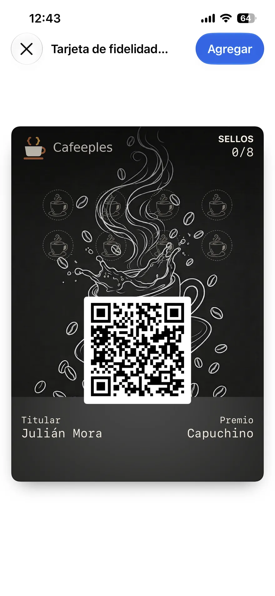 Agregar a Wallet