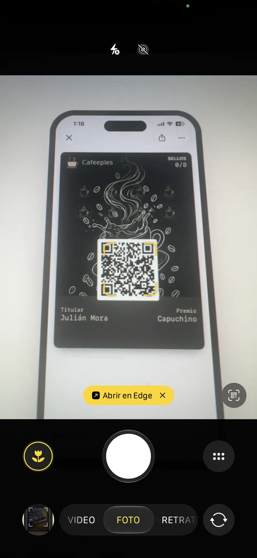Escanear con la cámara